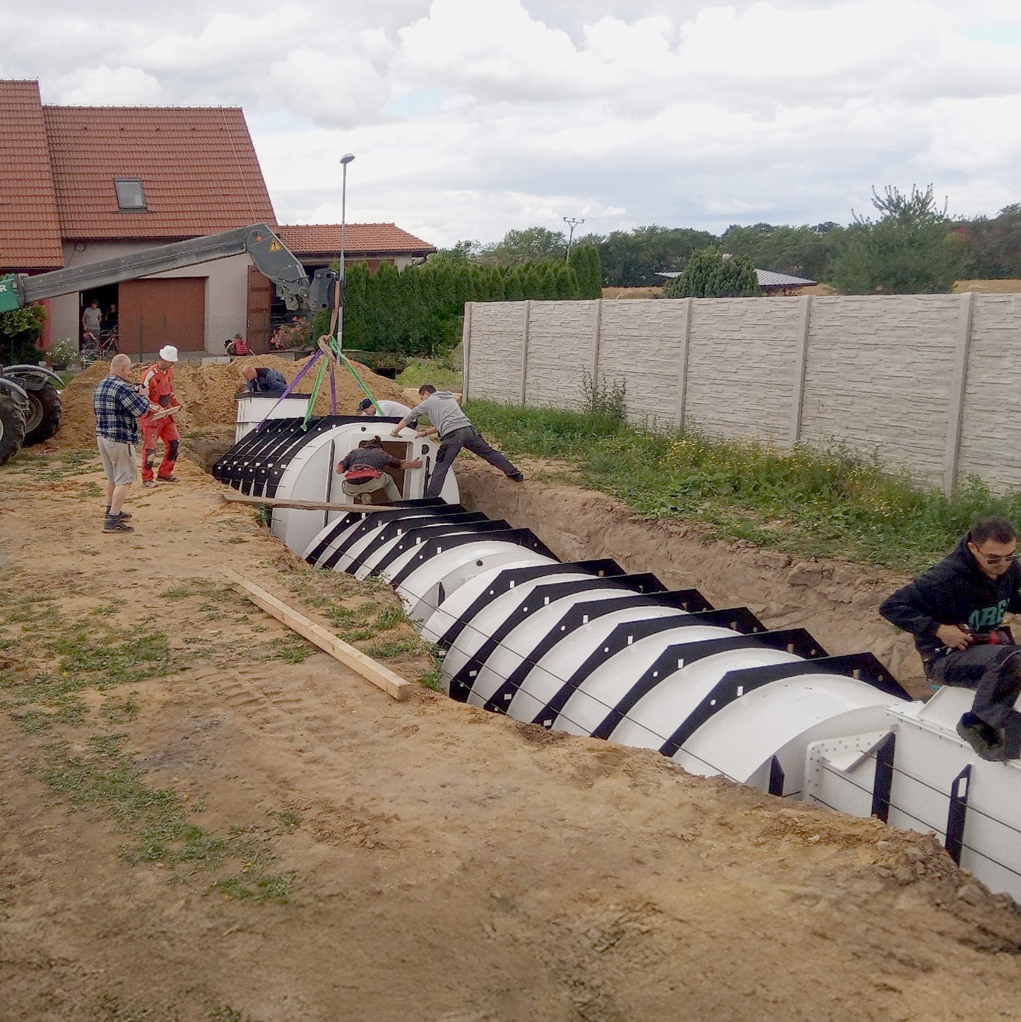 Plastic Form Bomb Shelter