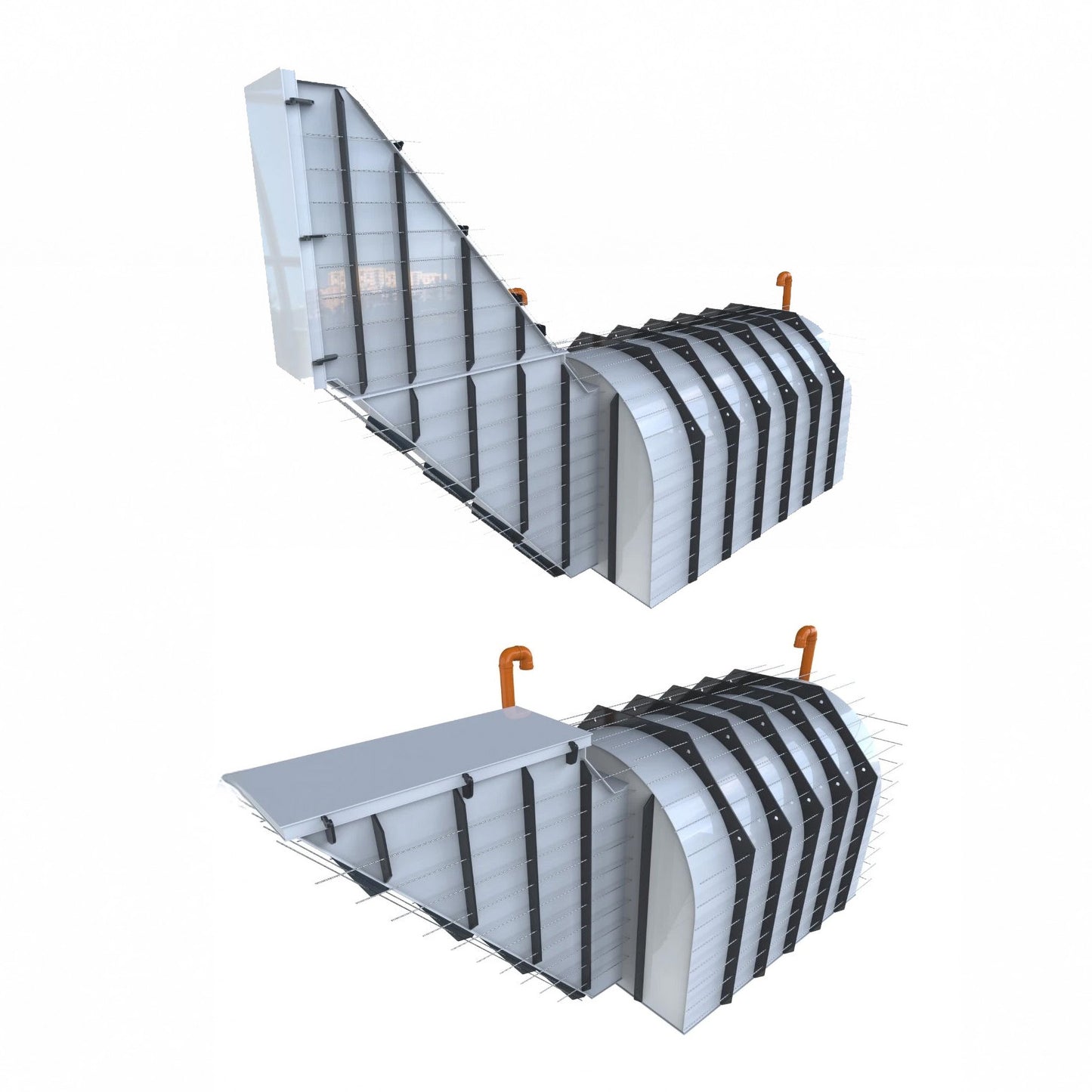 Plastic Form Bomb Shelter