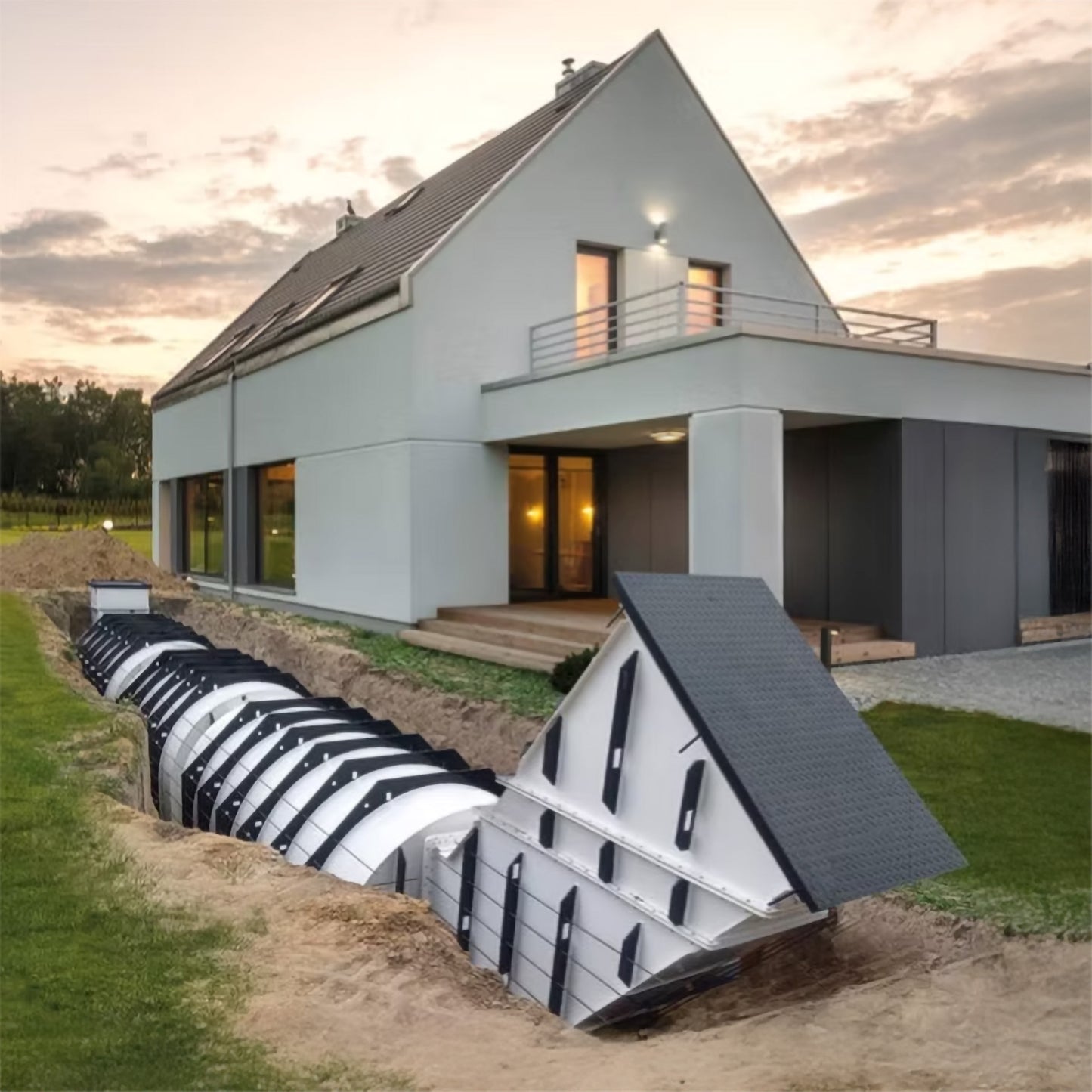Plastic Form Bomb Shelter