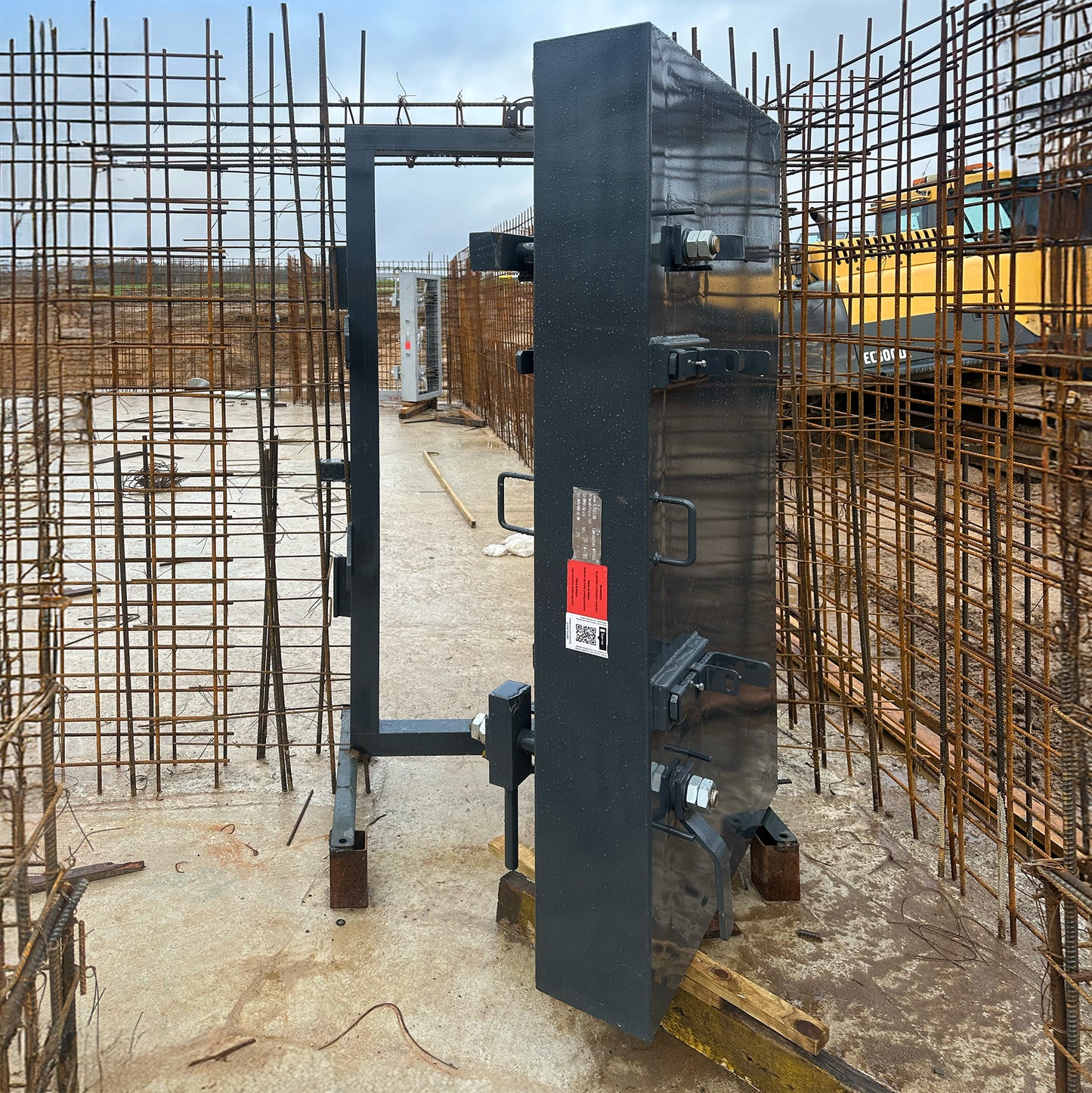 AR500 Swiss Concrete-Filled Gas-Tight Blast Door
