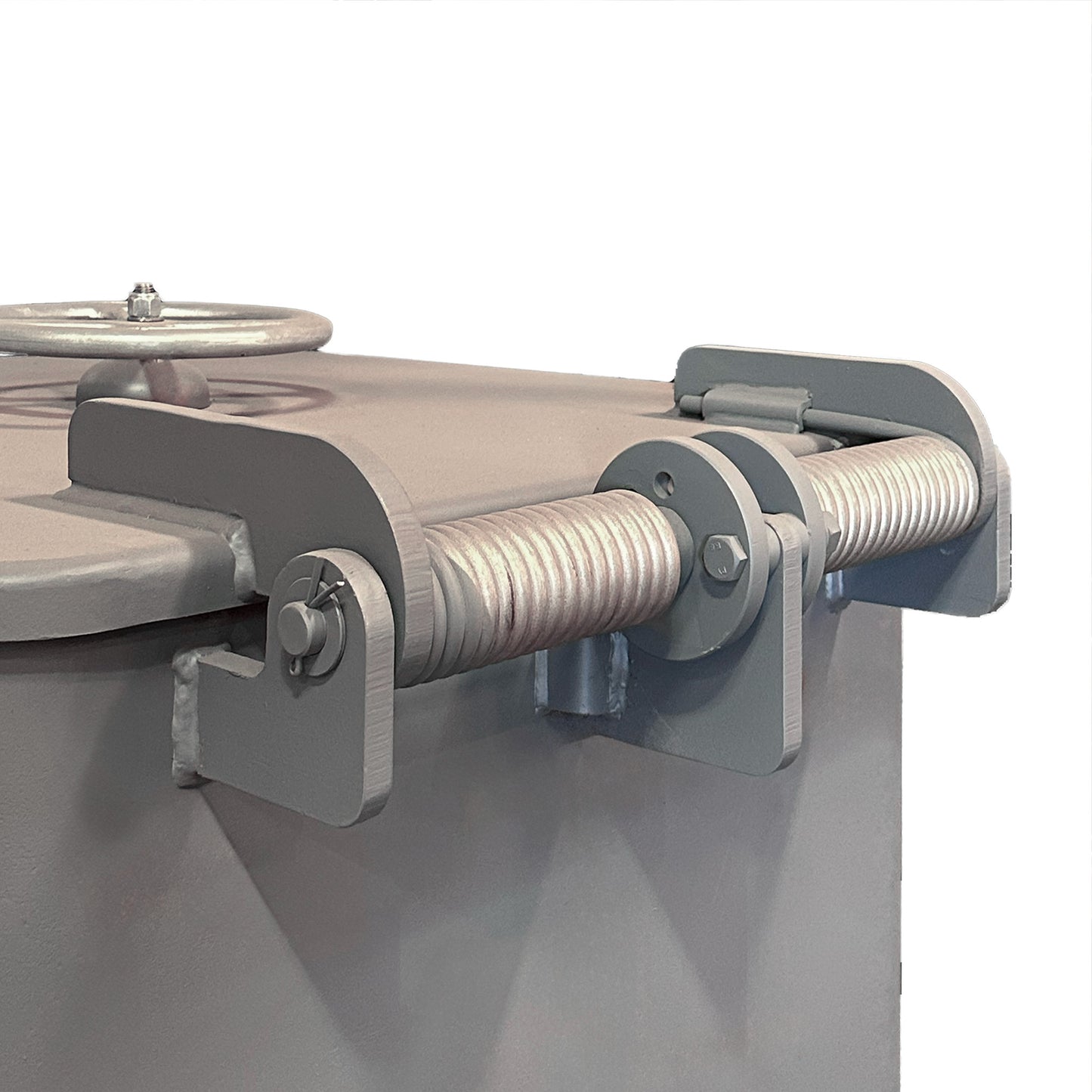 Spring-Loaded Gas-Tight & Ballistic Hatch