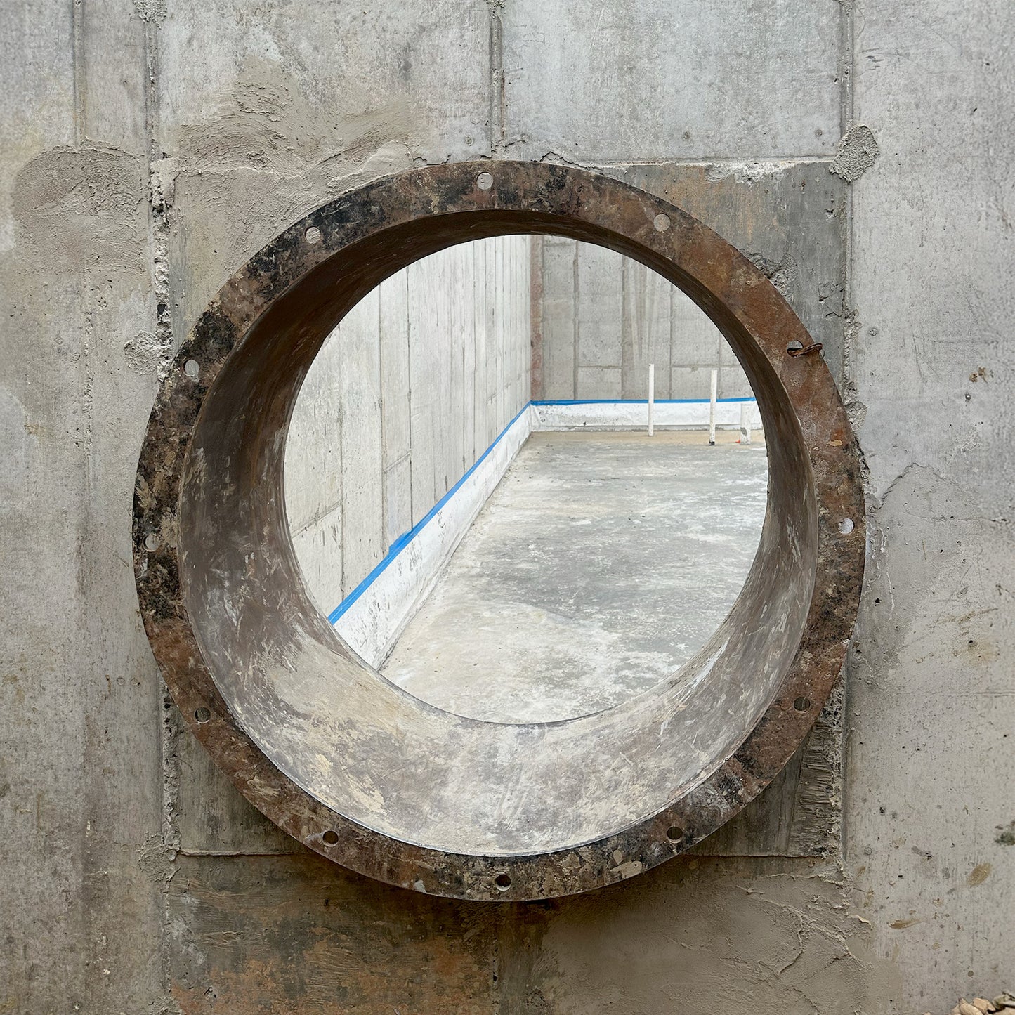 Flange for Escape Tunnel - Concrete Applications