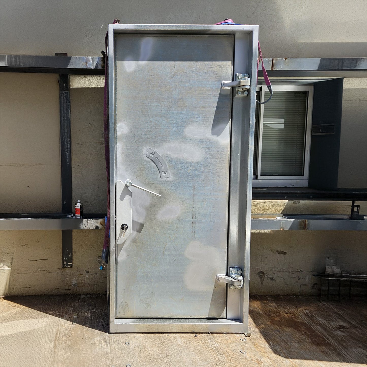 Israeli Blast-Proof Safe Room Door - 1" Thick Steel