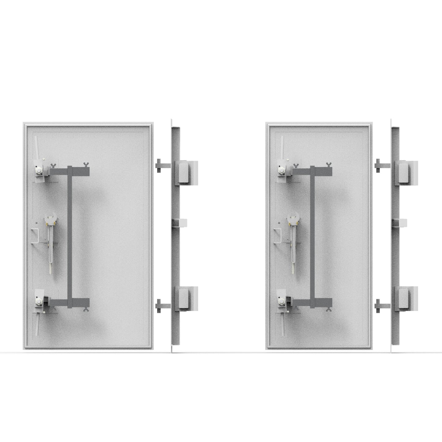 80 cm Swiss Concrete-Filled Gas-Tight Blast Door