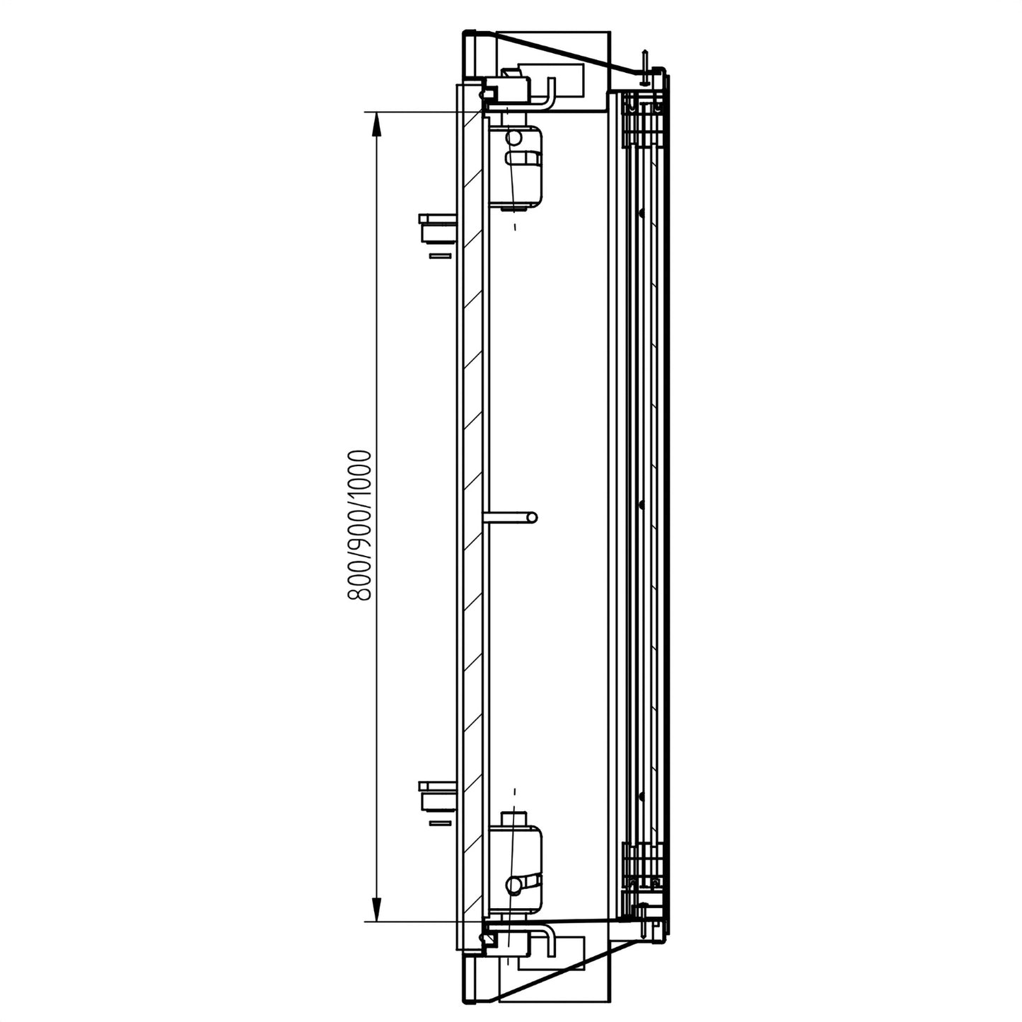 Safe Room Swinging Window