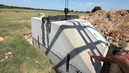 Precast Tornado Shelter Jumbo 10 Person Shelter