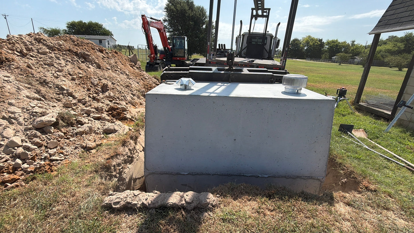 Precast Tornado Shelter Jumbo 10 Person Shelter