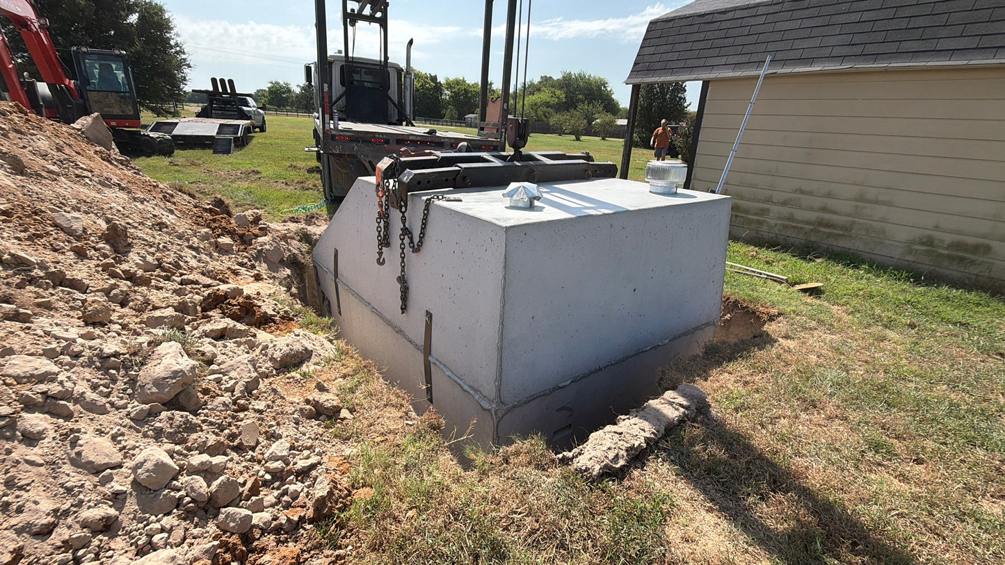 Precast Tornado Shelter Jumbo 10 Person Shelter