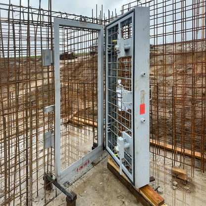 100 cm Swiss Concrete-Filled Gas-Tight Blast Door