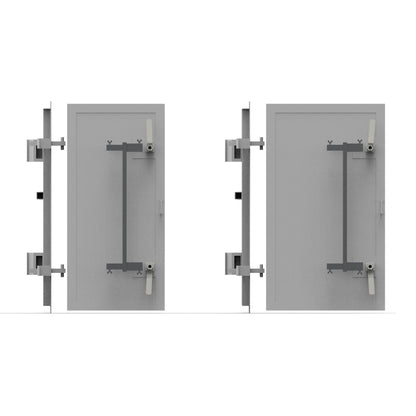 100 cm Swiss Concrete-Filled Gas-Tight Blast Door