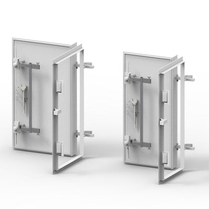 100 cm Swiss Concrete-Filled Gas-Tight Blast Door